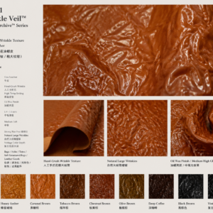 Lianyileather leather material texture for bags, shoes and leather goods