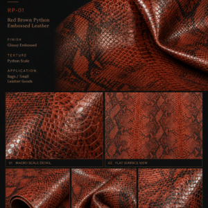 Python Vein™｜RP-01 leather material texture for bags, shoes and leather goods